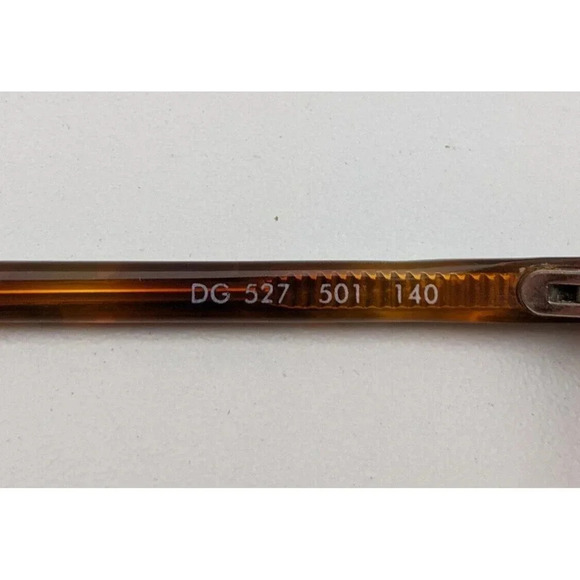 🕶️Dolce&Gabbana DG527 501 Eyeglasses 43/18 140 /KAO203🕶️ - Picture 6 of 8